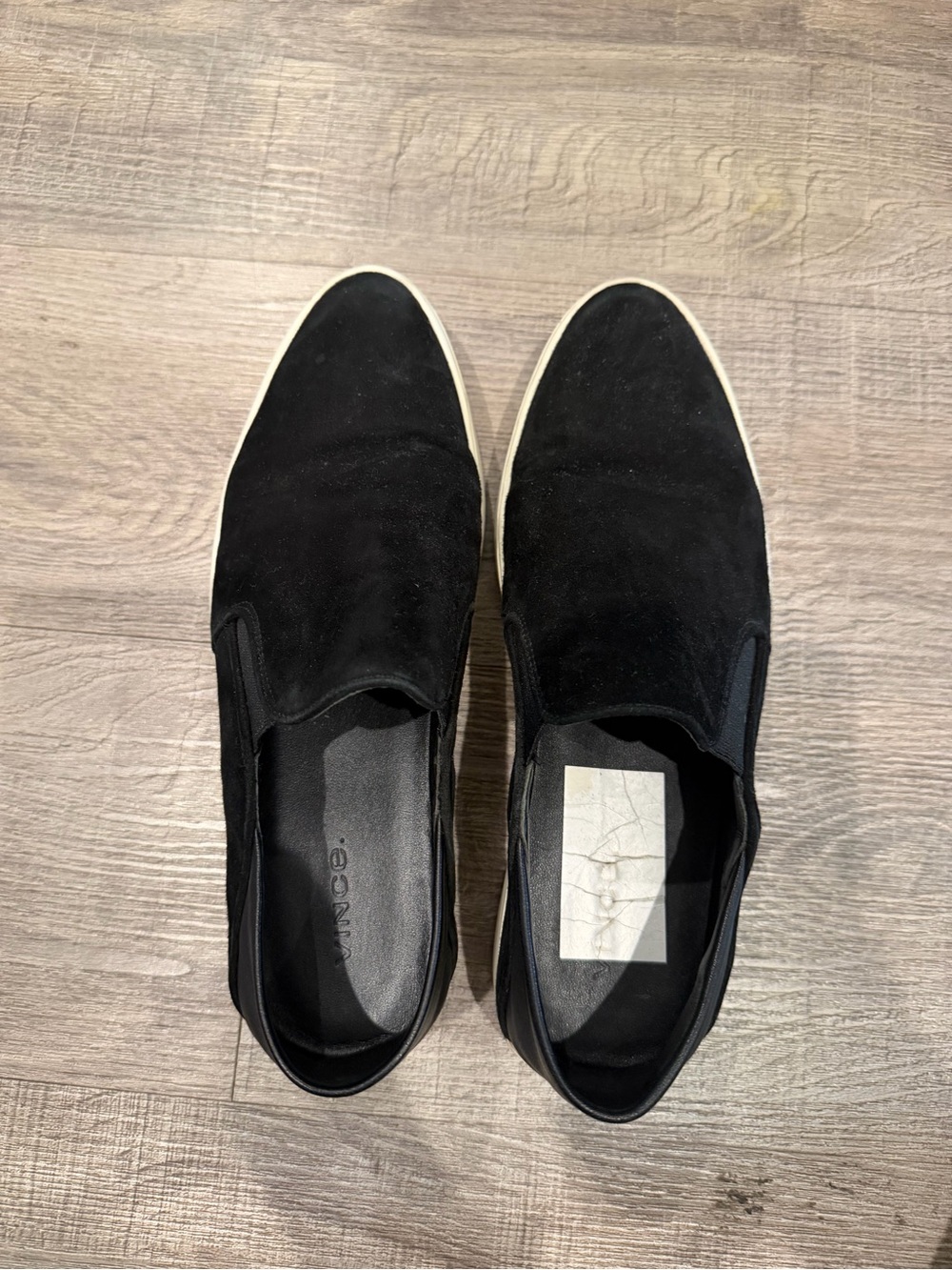 Vince Preston Slip-On Suede Sneakers - Picture 4 of 5